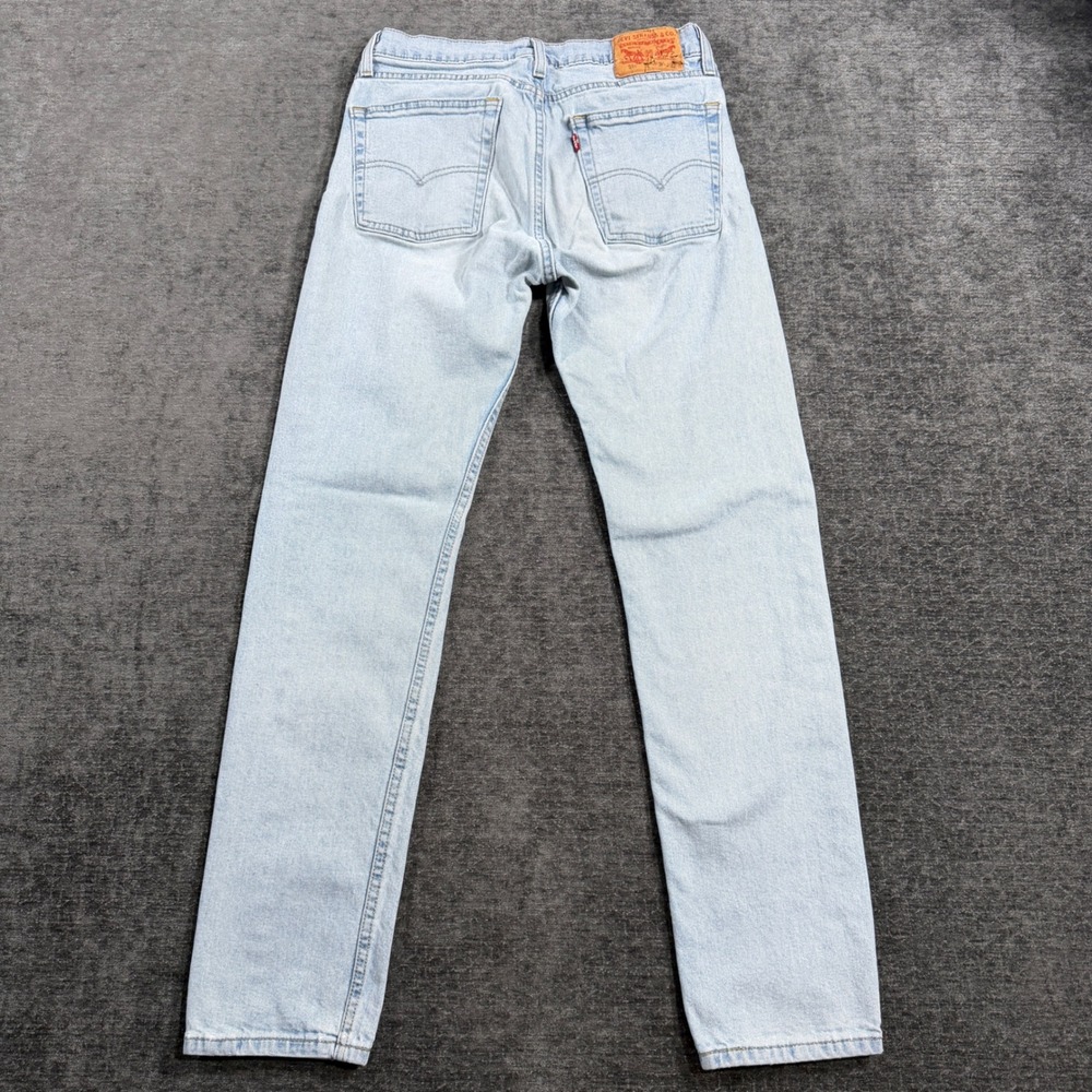 Levis 511 Slim Fit Light Wash Denim Jeans Mens 30x32 Blue 04511-2348 - Picture 2 of 15